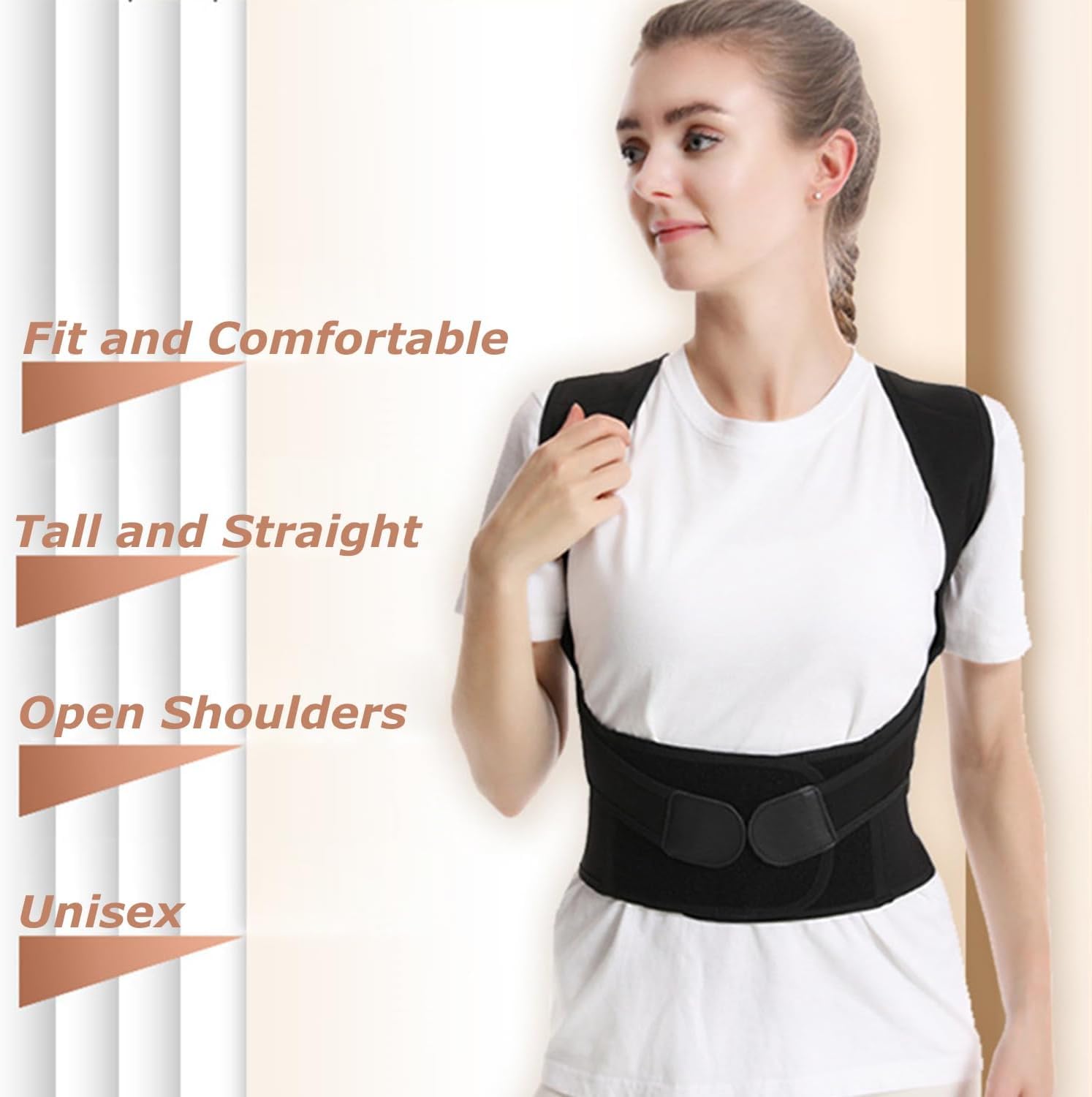 "Back Posture Corrector Belt for Men & Women"